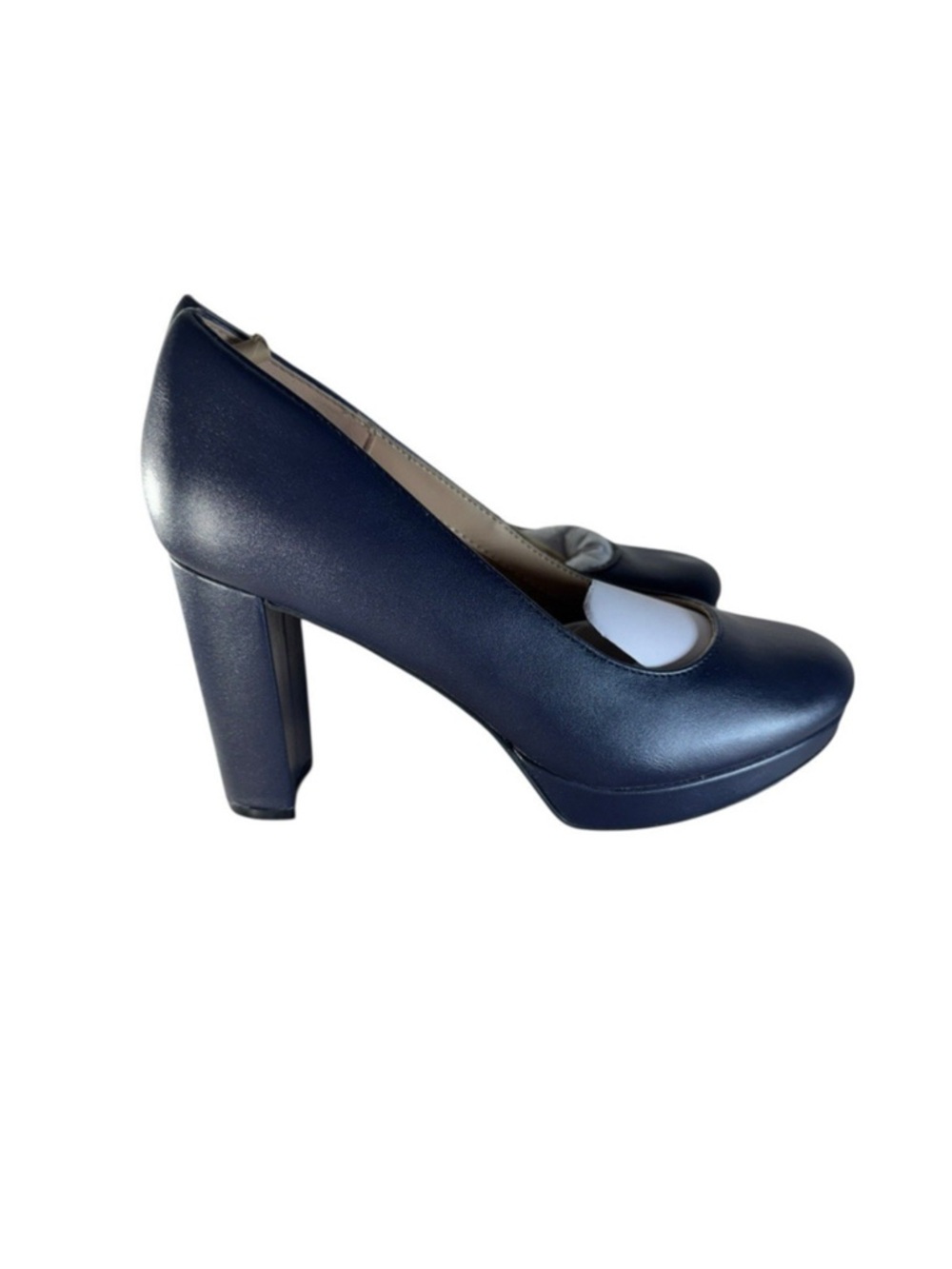 New in box Classic Navy Platform Pump 6 - Womens Dress Heel cruise wedding guest